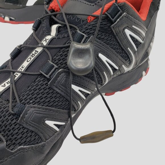 Salomon XA Pro 3D Ultra 2 Black Trail Running Hiking Sneaker Men’s Size 13.5 - Picture 10 of 11